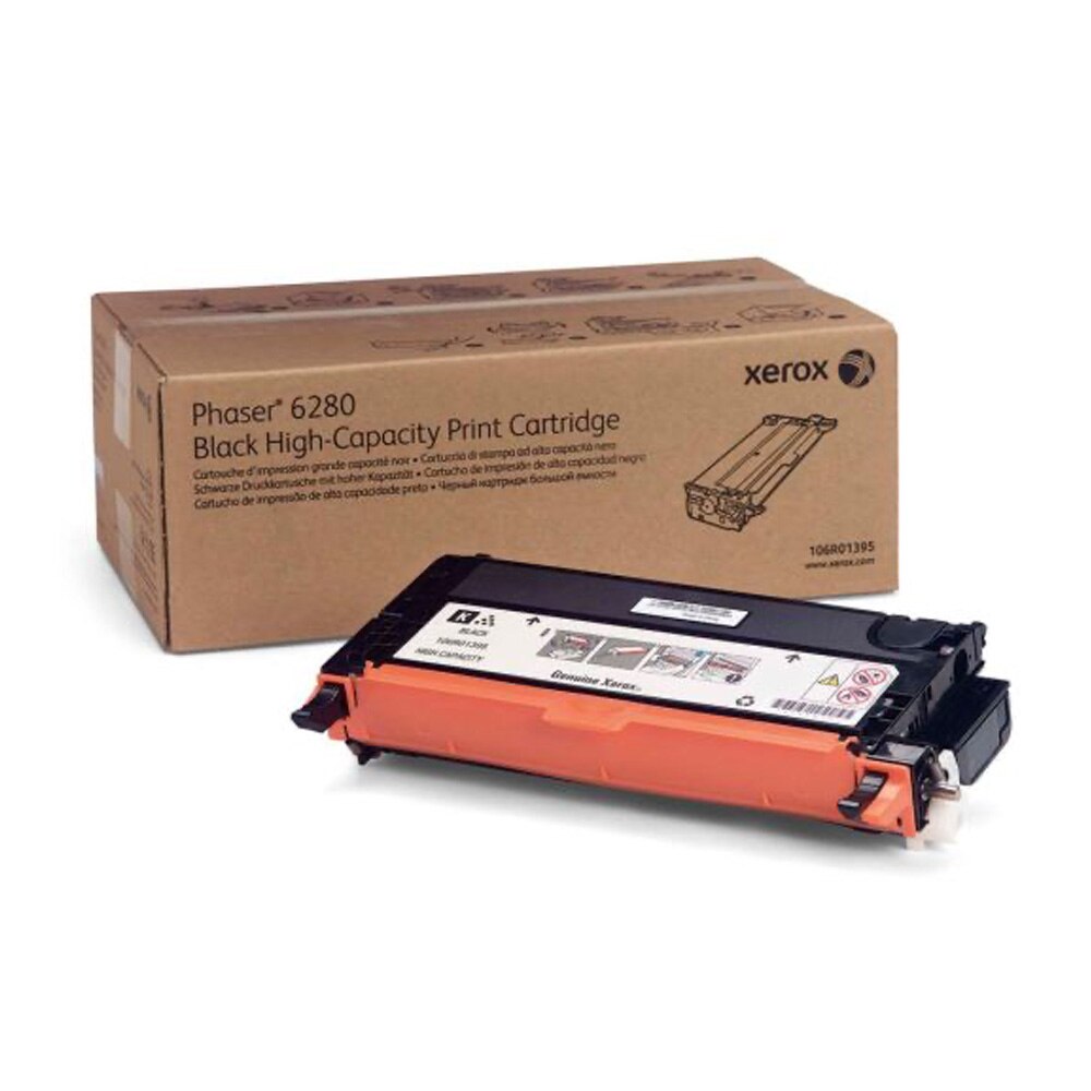 Xerox 106R01395 Original Black Toner Cartridge High Yield