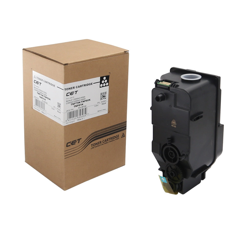 Konica Minolta Bizhub C3300i/3320i/3351i/4001i/4050i TNP79K/TNP80K/TNP81K Toner Cartridge-Chemical