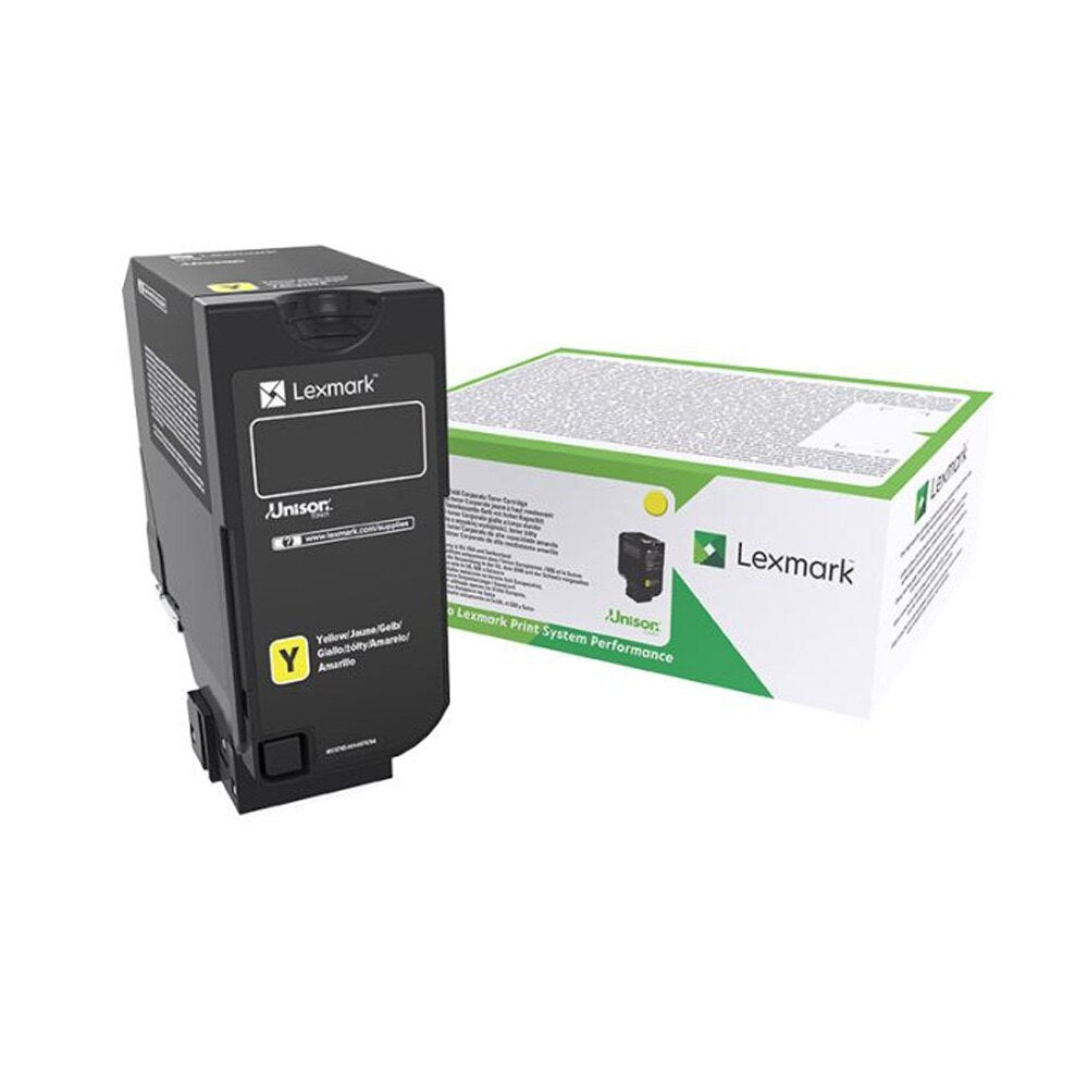 Lexmark 24B6518 Yellow High Yield Toner Cartridge