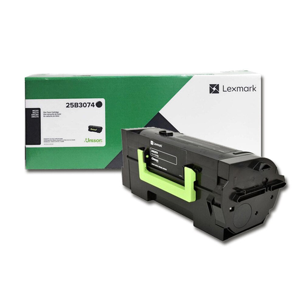 Lexmark 25B3074 OEM BlacK Toner Cartridge