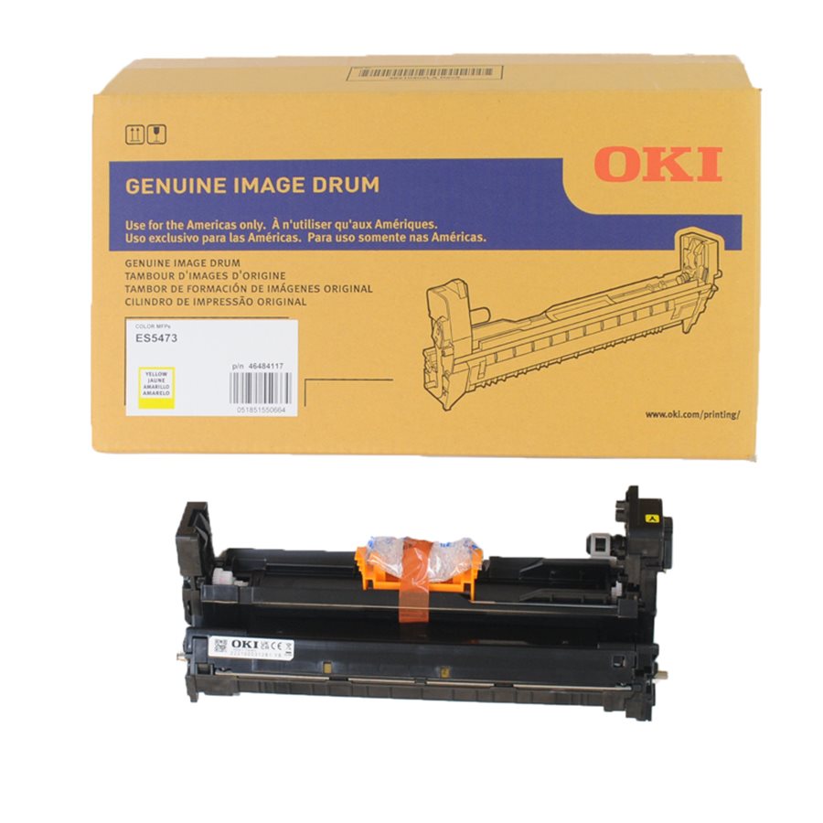 Oki 46484117 OEM Drum Yellow 30K