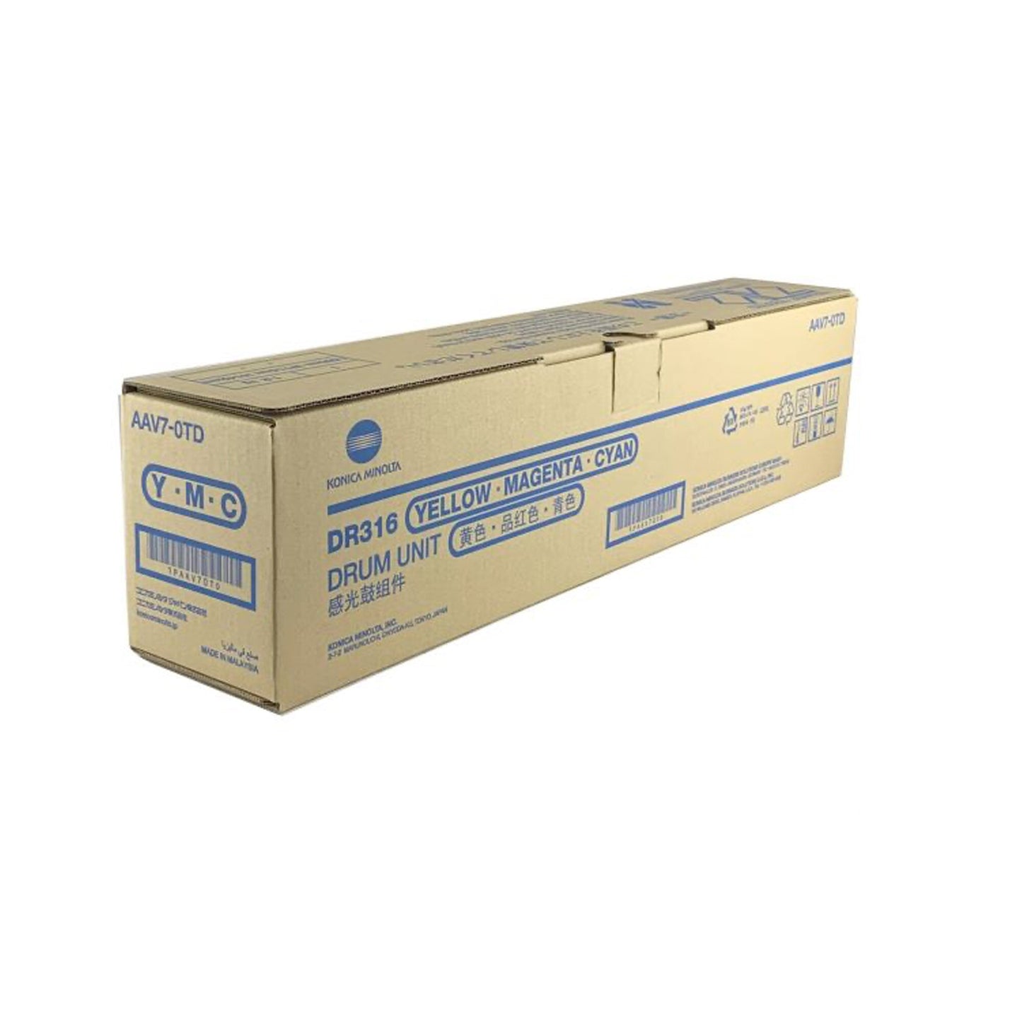 Konica Minolta DR-316 (AAV70TD) Drum Color 105K TBD