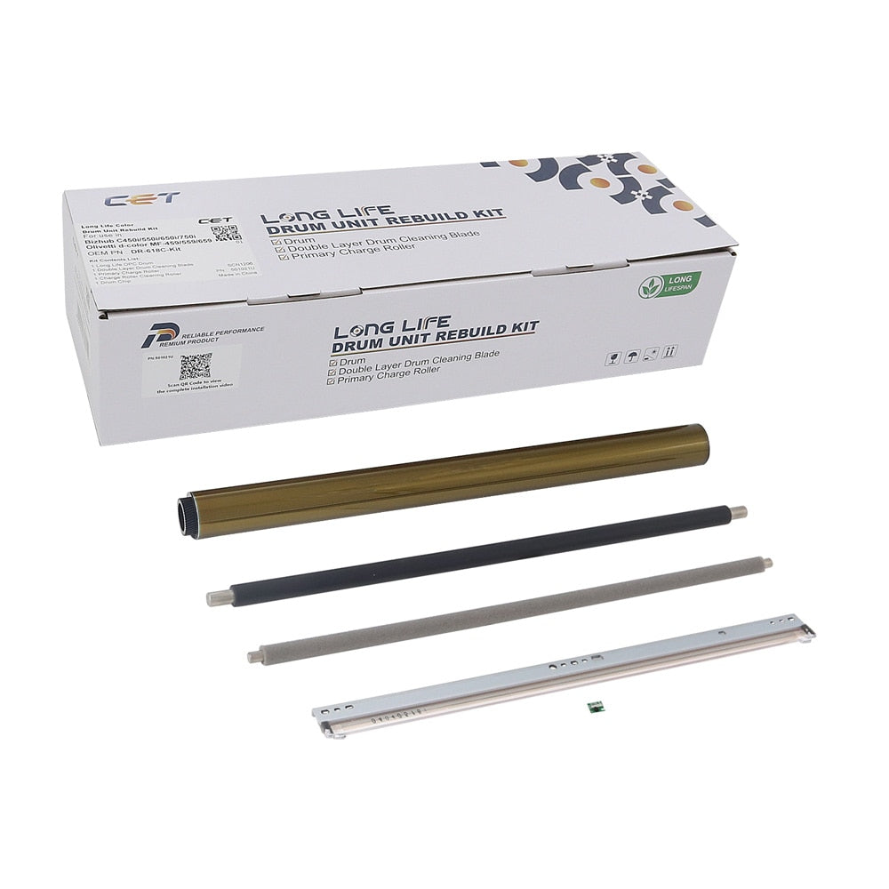 Drum Unit DR-618C Rebuild Kit
