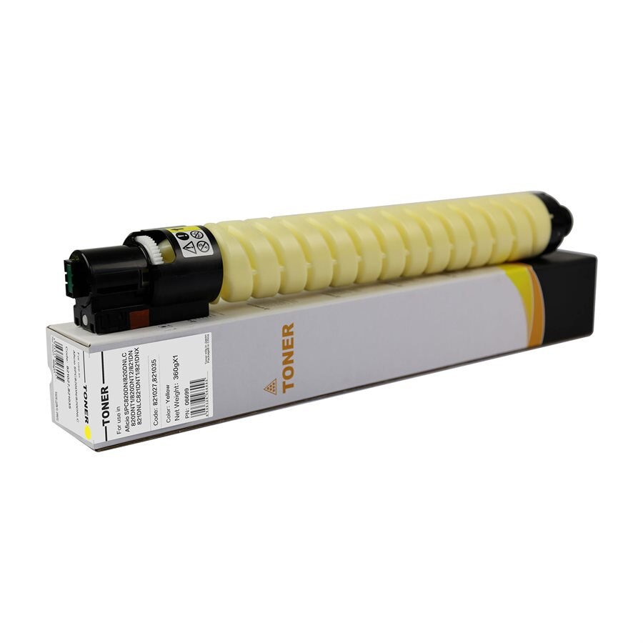 RICOH SPC820 seriers Yellow Toner 15K -TBD