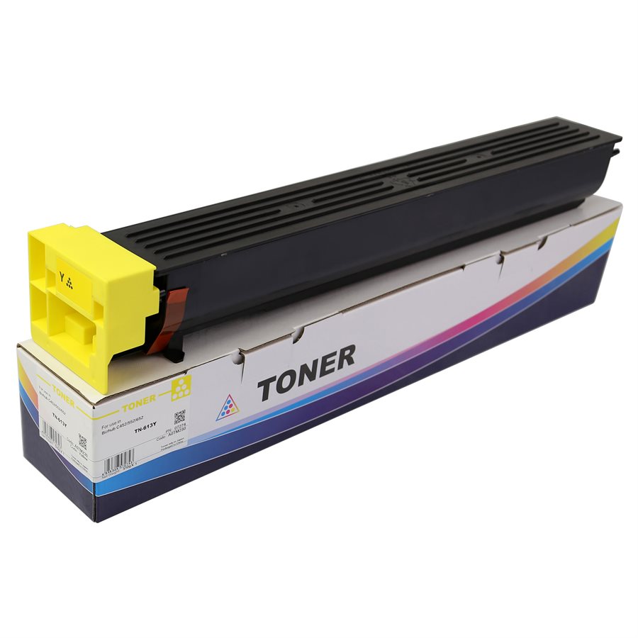 Konica Minolta TN-613Y Toner W/Chip 30000