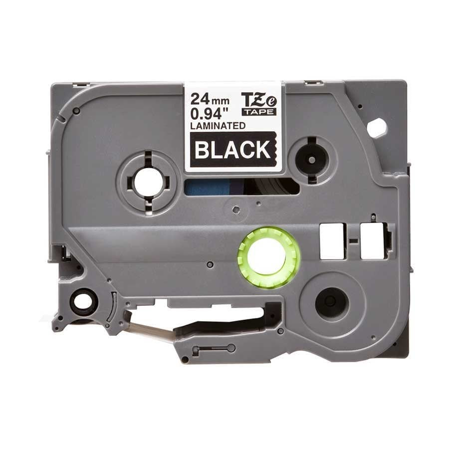 Brother TZ-355 Blanc/Noir 24mm Alternative