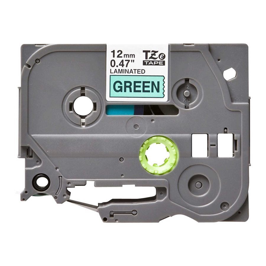 Brother TZ-731 Noir/Vert 12mm Alternative