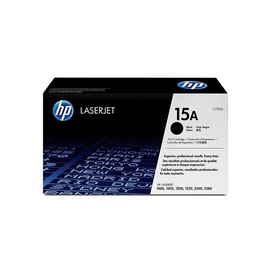 HP LJ1000/1005/1200/1220 C7115A OEM toner black 2.5K