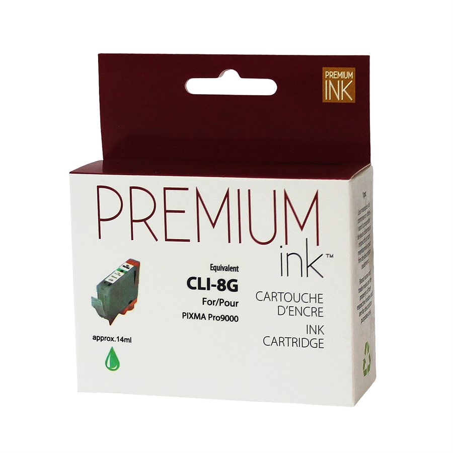 Canon CLI-8 Alternative Green Premium Ink