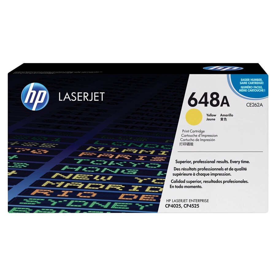 HP CE262A (648A) OEM Toner Yellow 11K