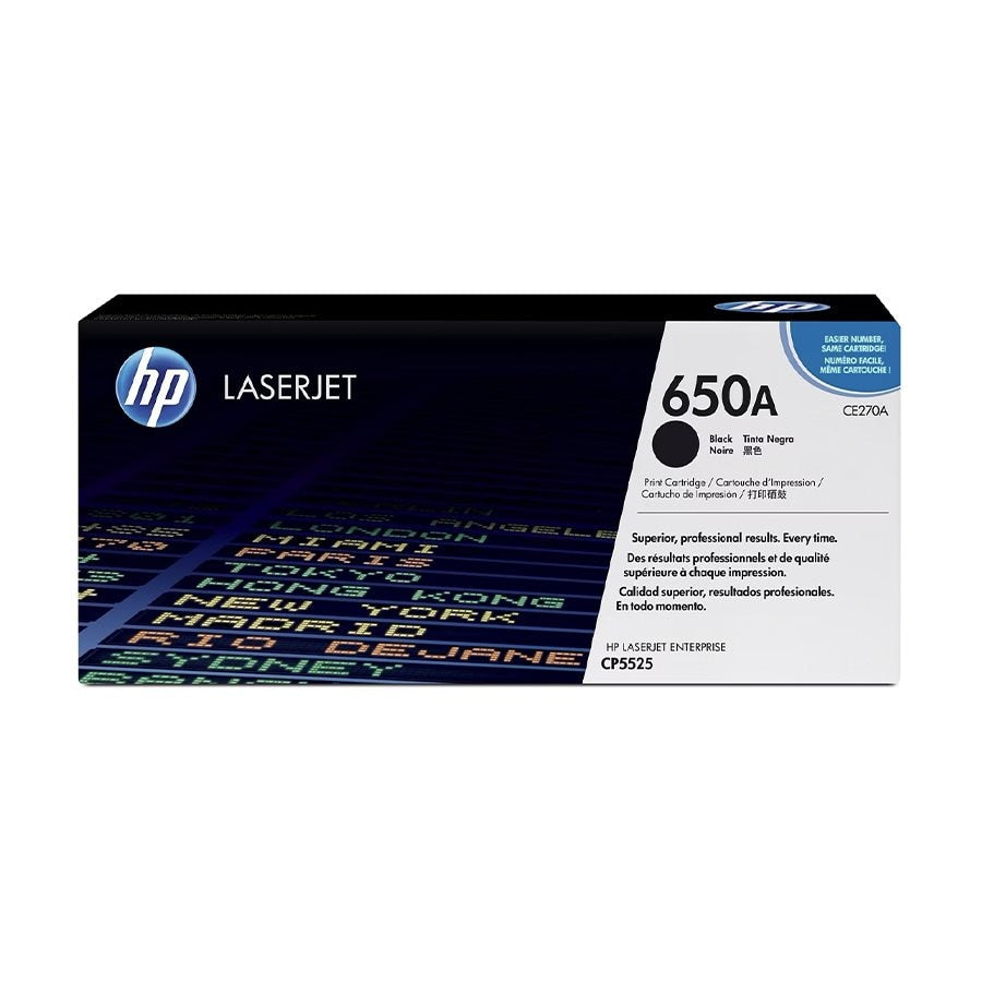 HP CE270A (640A) OEM Toner Black 13.5K