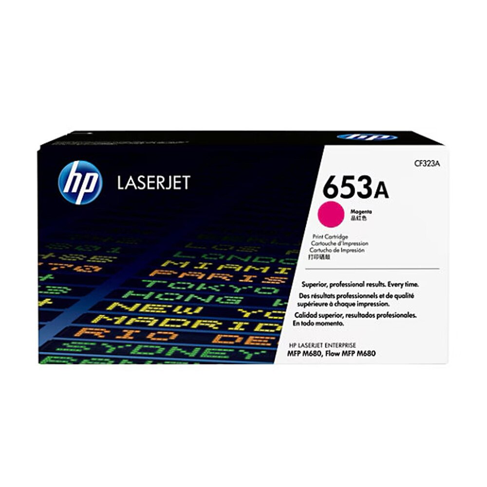 HP 653A (CF323A) Magenta Original Toner Cartridge