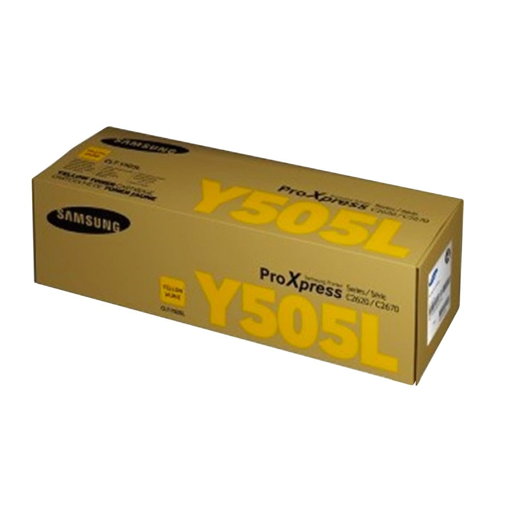 Samsung CLT-Y505L Yellow Toner Cartridge