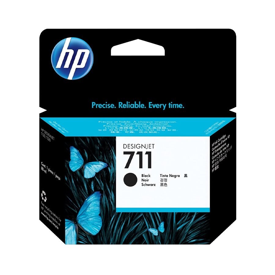 HP No. 711 T520 Black 80ml OEM