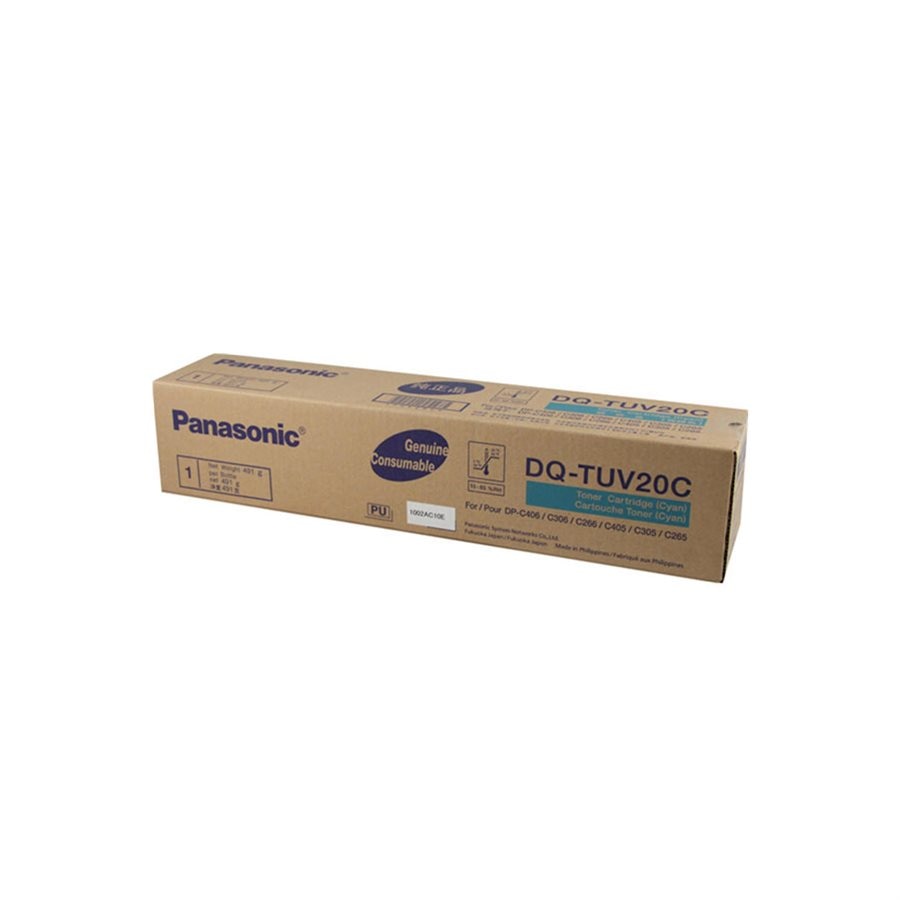 Panasonic DPC265/266/305/306/405/406 OEM Toner Cyan 20k