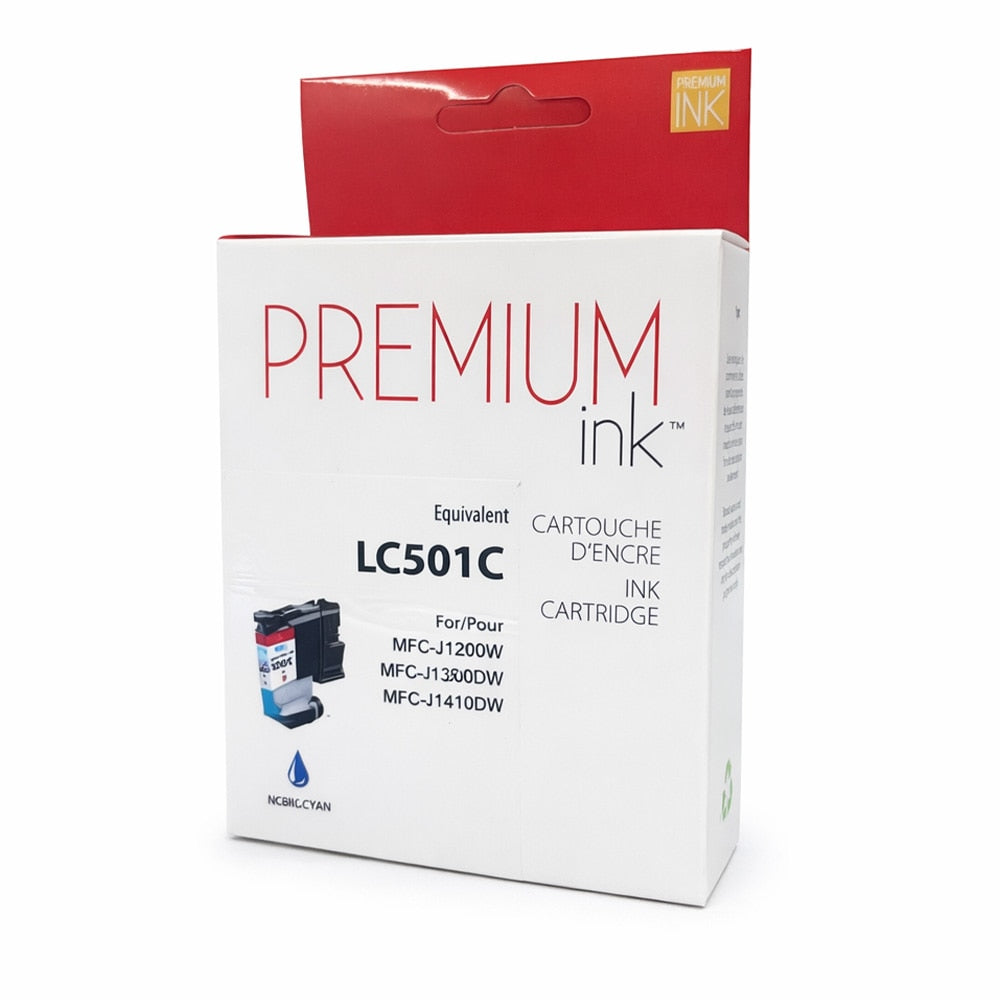 Brother LC501CS Alternative Premium Ink Cyan 200 copies