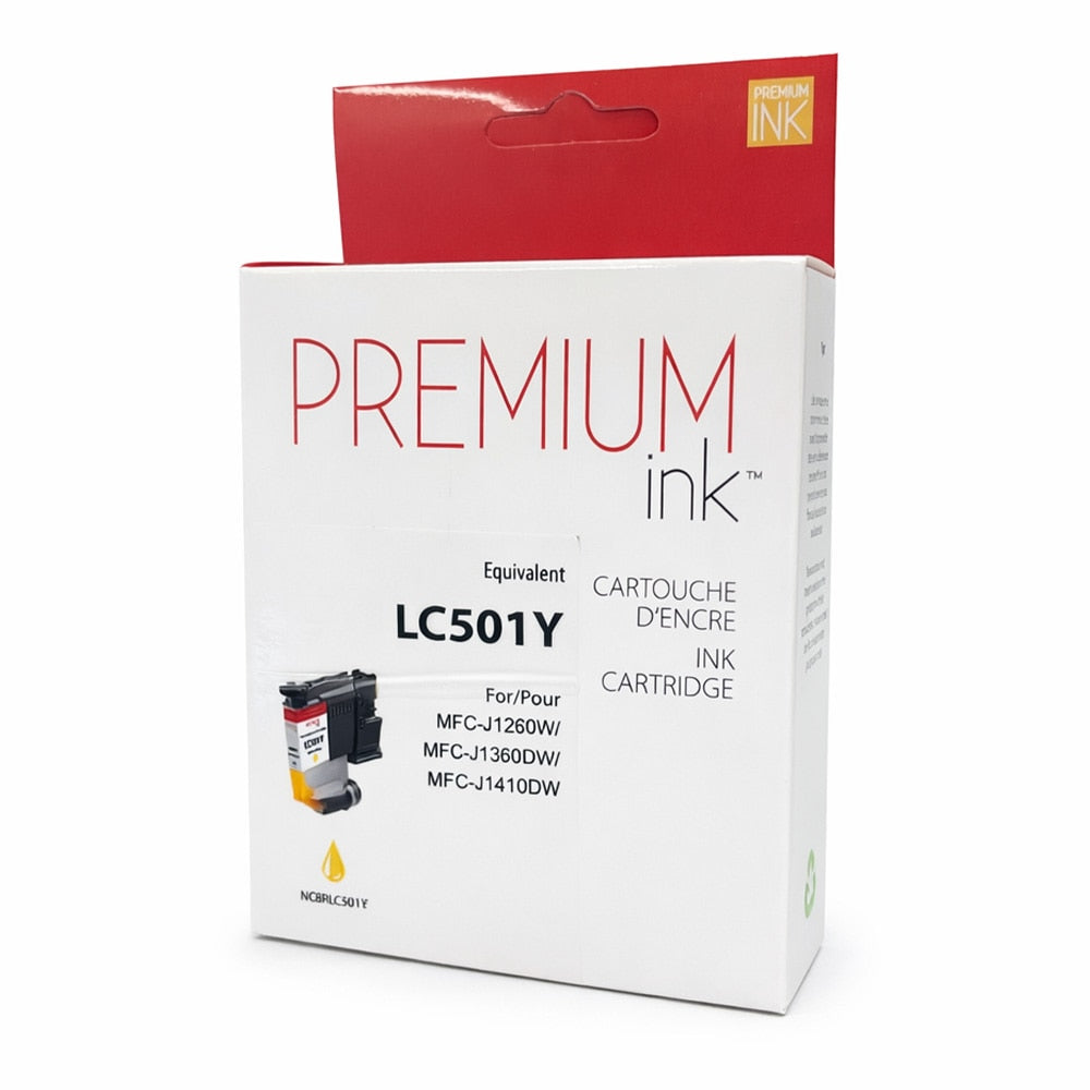Brother LC501YS Alternative Premium Ink Yellow 200 copies
