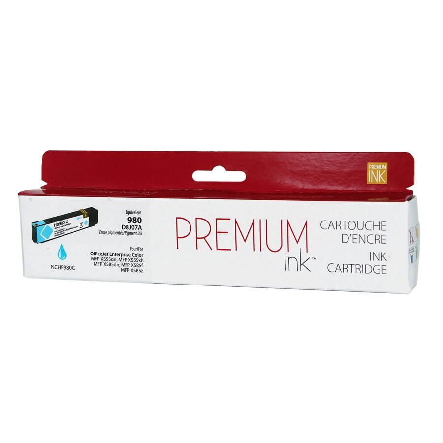 HP 980 Cyan Premium Ink pigmented 6,6K - TBD