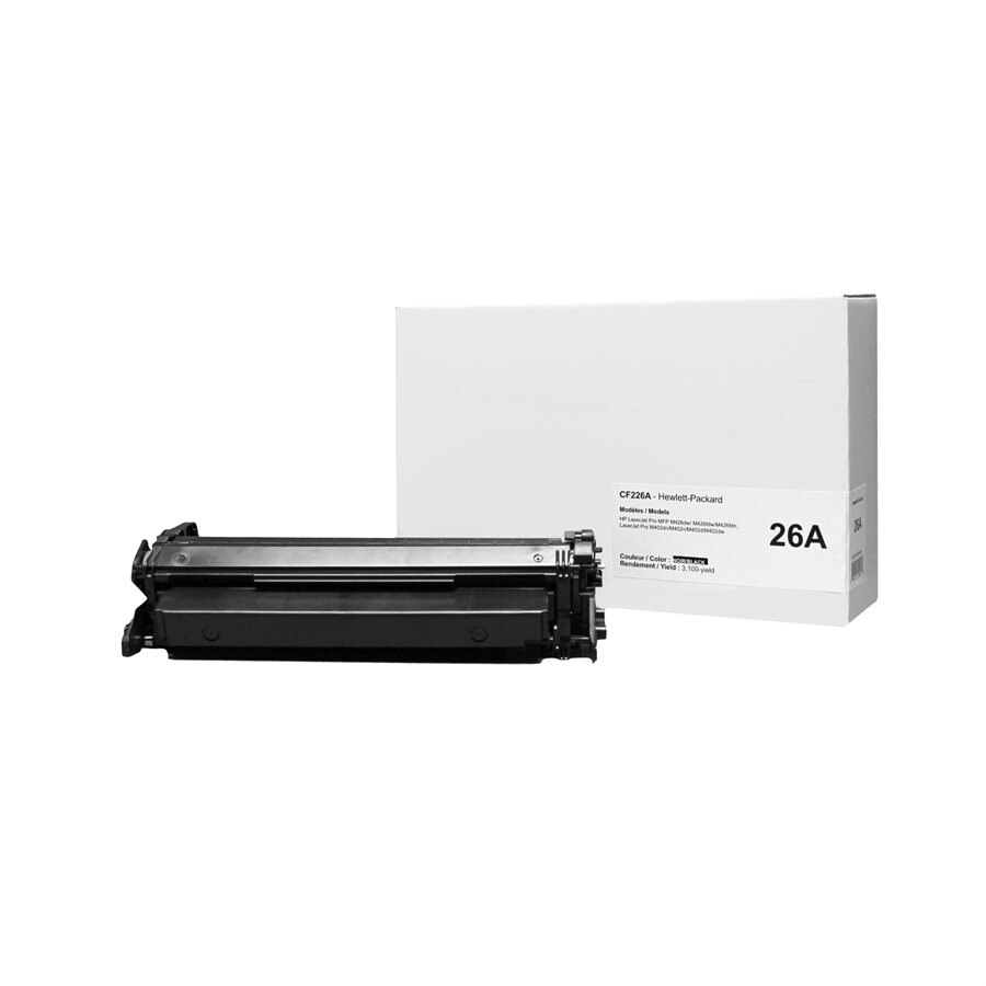 HP CF226A (26A) Black Alternative White Box 3.1K TBD