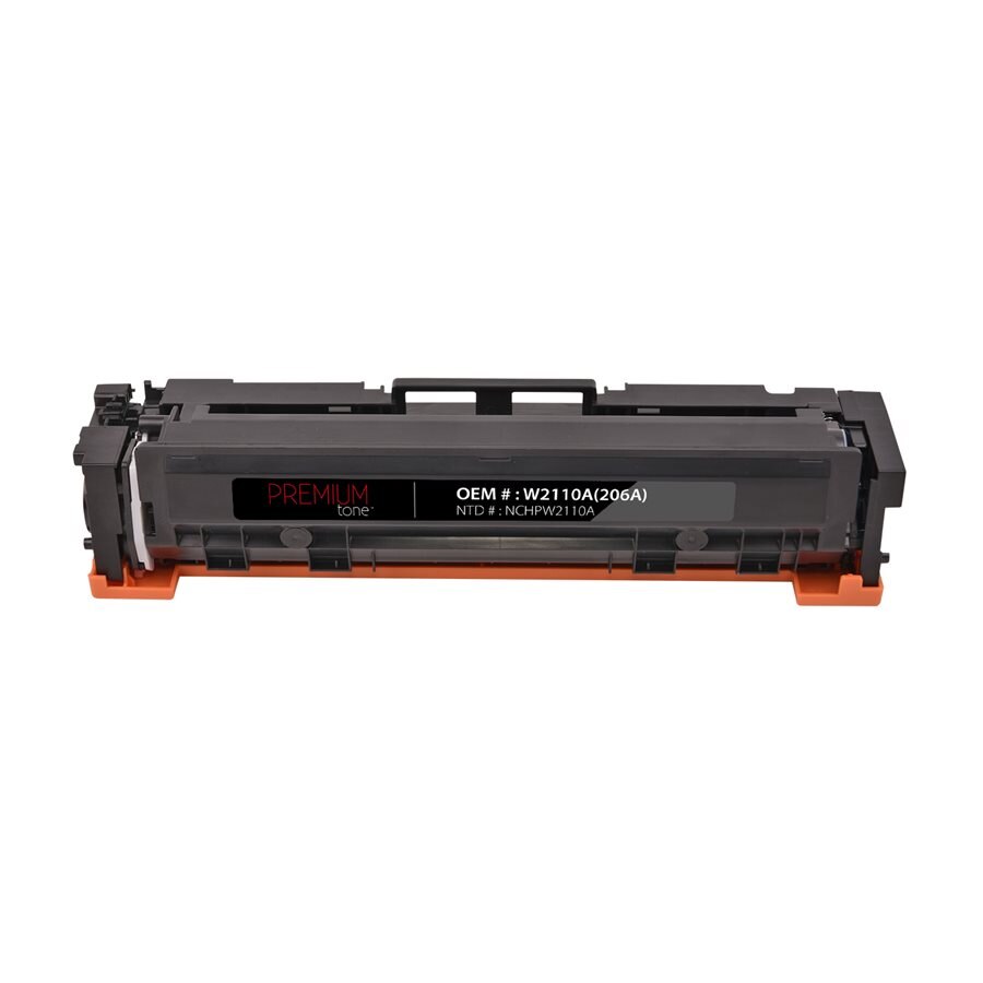 HP 206A W2110A Alternative Premium Tone ChipFlex YRTS Black 1350 pages