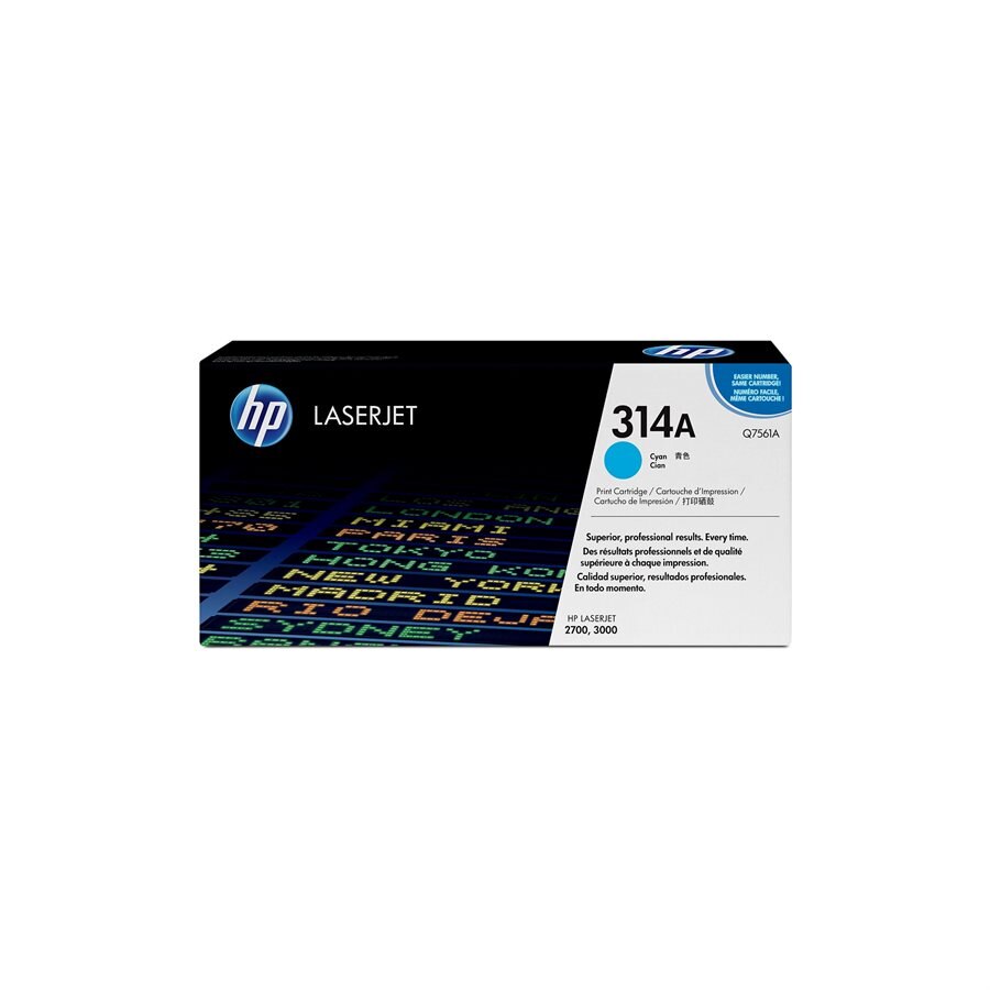 HP LJ 2700/3000 OEM Toner Q7561A Cyan 3.5K