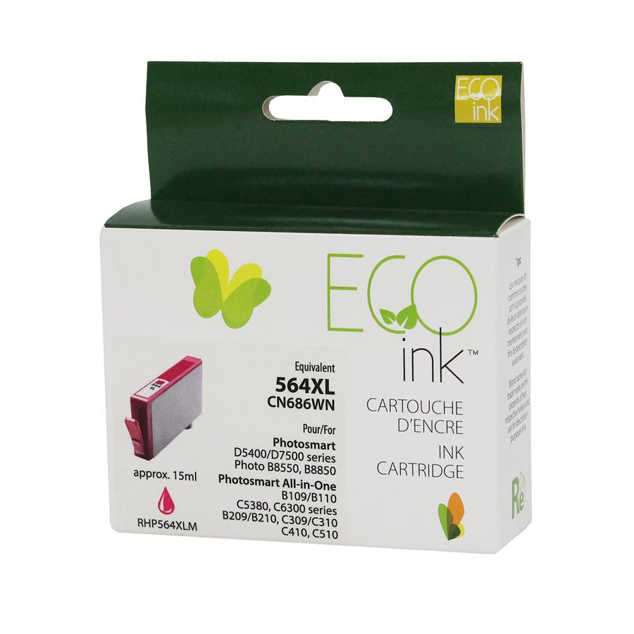 HP No. 564XL CN686WN/CB324 Reman Magenta EcoInk