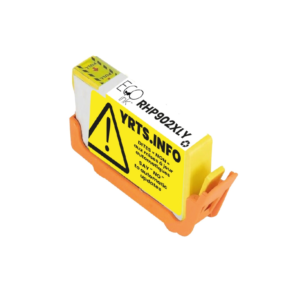 HP No.902XL T6M10AN Reman Yellow EcoInk YRTS
