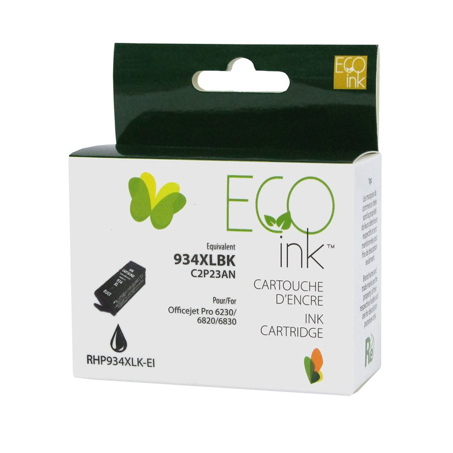 HP No.934XL C2P23AN Black Reman EcoInk