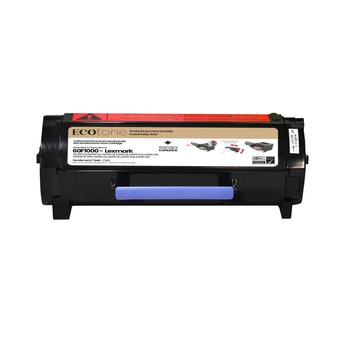 Lexmark 60F1000 Reman Ecotone 2.5K