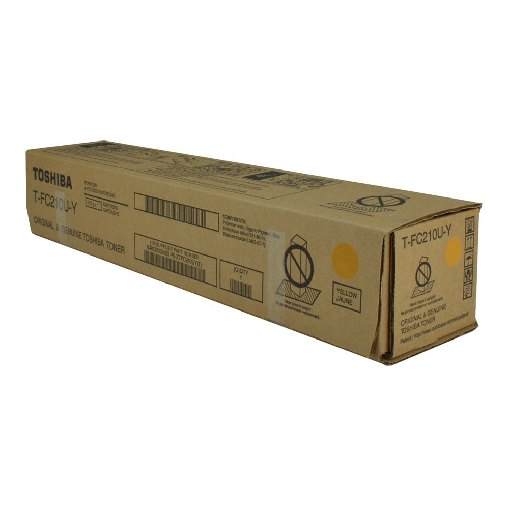 Toshiba TFC210UY (T-FC210U-Y) Yellow Toner Cartridge