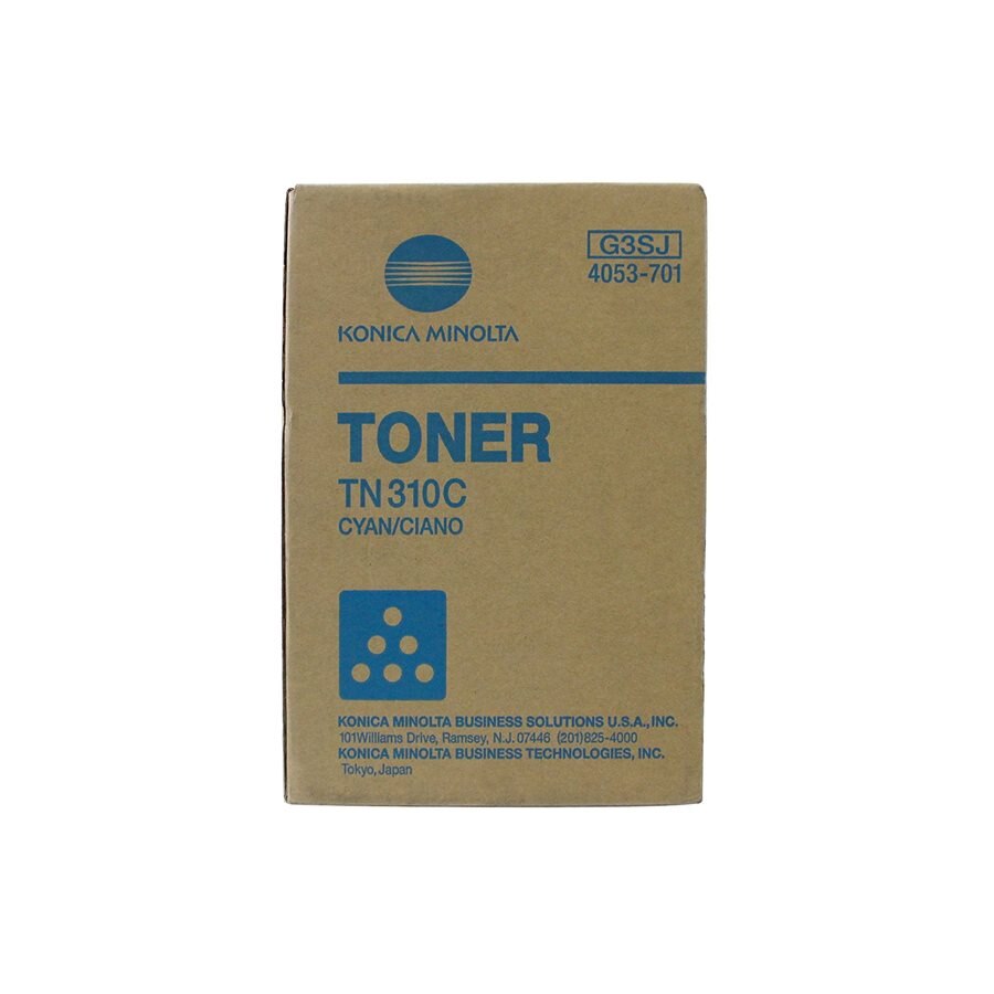 KM Bizhub C351/C450 4053-701 OEM Toner Cyan 11.5K
