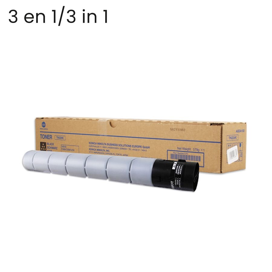 Konica Minolta TN-324K (A8DA130) OEM Noir Toner 28K