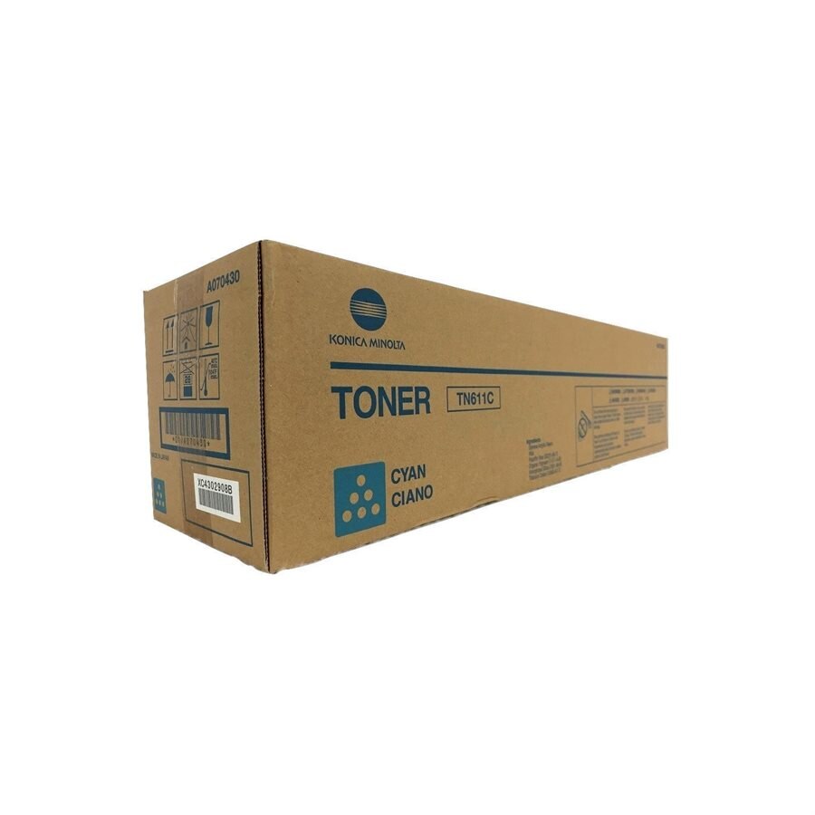 KM Bizhub C451/550/650 A070430 OEM Toner Cyan 27K