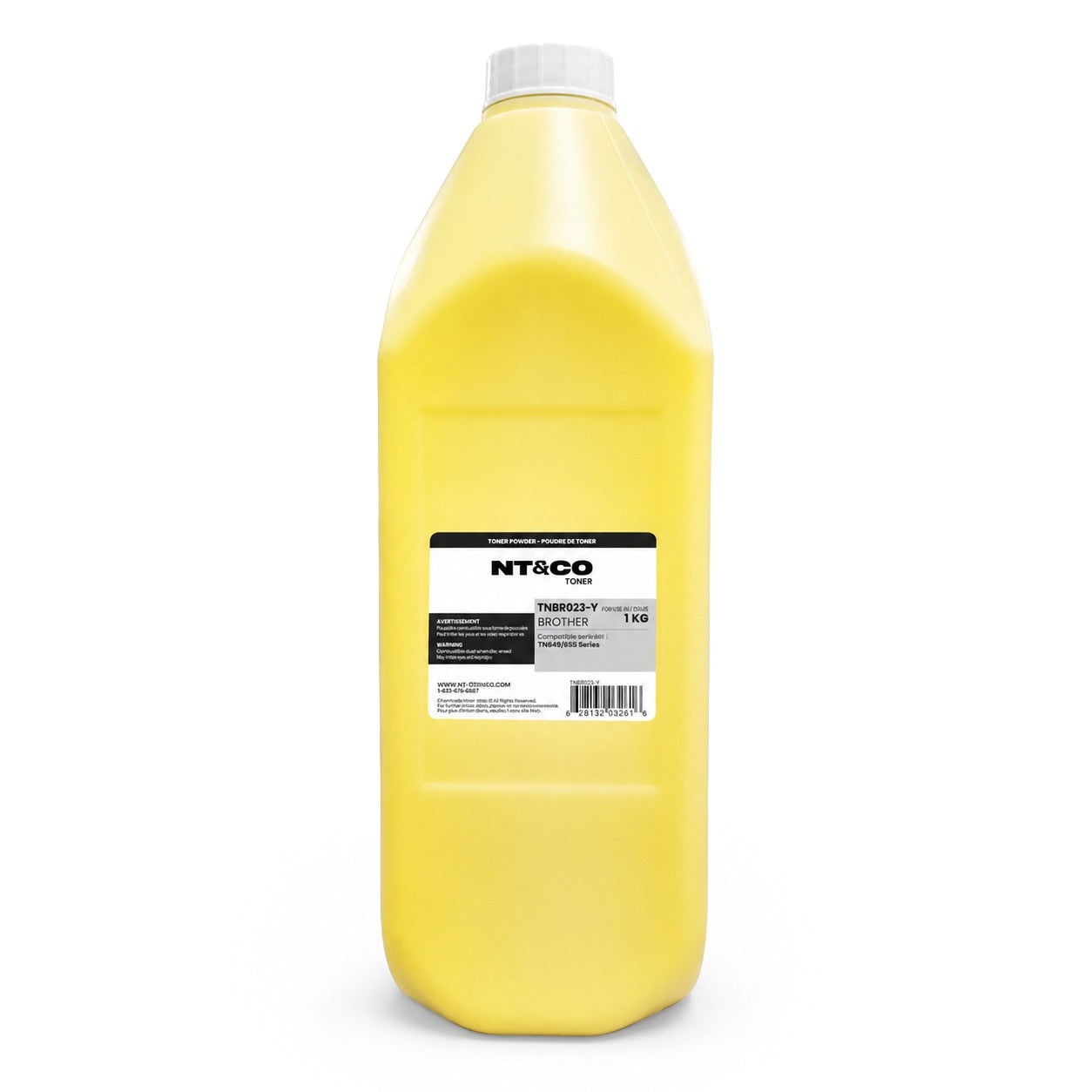 Toner for use in Brother HL-3170 Yellow 1kg