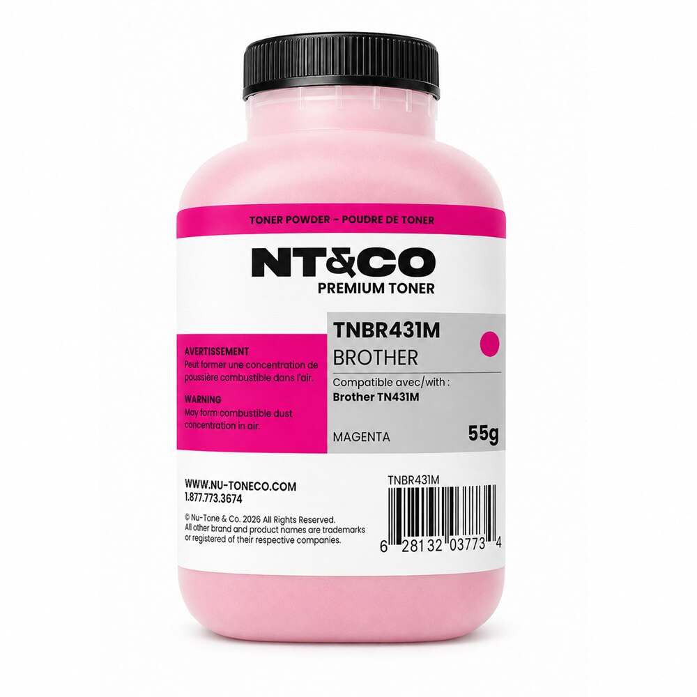 Toner Powder for use in Brother TN431M 55g