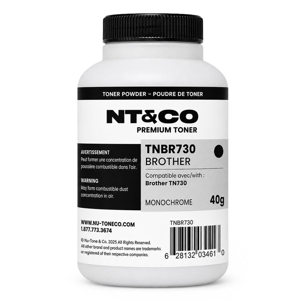 Powder Toner for use in Brother TN730 40g