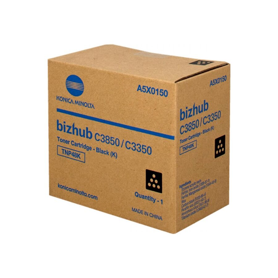 OEM Black Toner (TNP48K) Bizhub C3350/3850