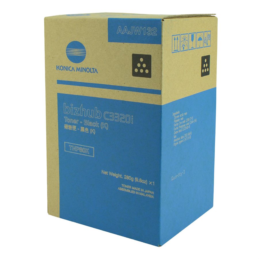 Konica Minolta TNP80K (AAJW132) OEM Toner Black 13K