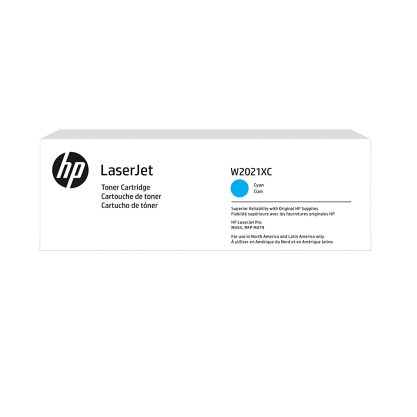 HP W2021X (414X) Contract Box OEM Toner Cyan 6K