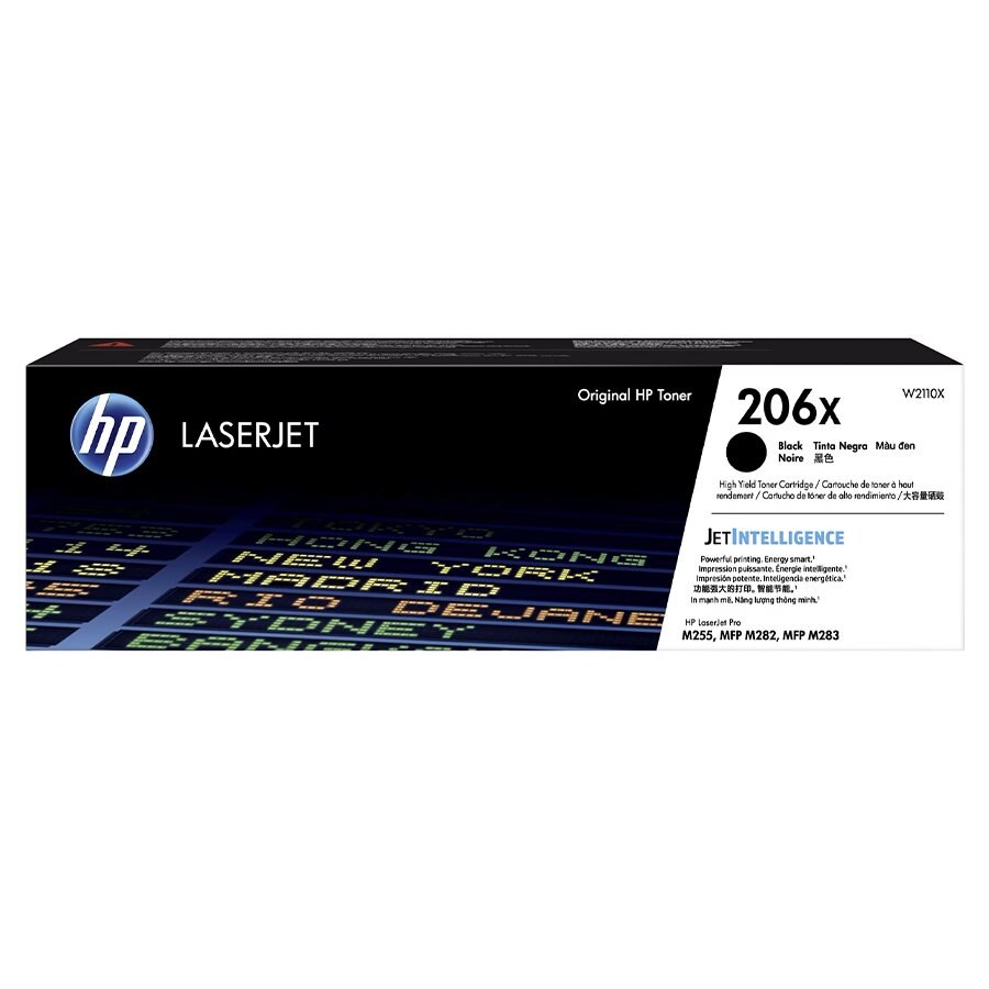 HP (206X) W2110X OEM Toner Cartridge Black 3.1K