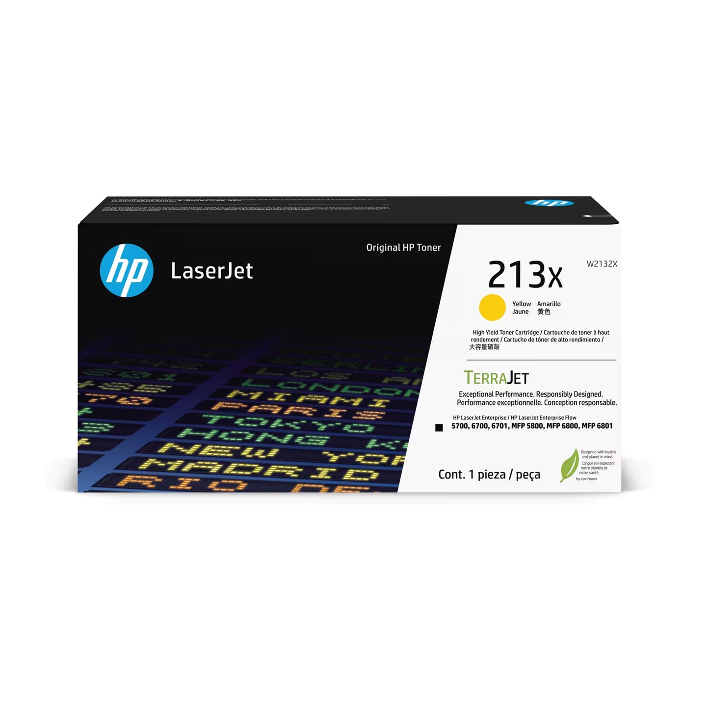 HP W2132X OEM Toner Yellow 6K