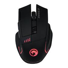 MICE-WLESS-MARVO-M720W - Marvo M720W Gaming wireless 2.4Ghz, 4800DPI, 8 buttons, 6-color LED Backlit Advanced Mouse - Kartouche Plus