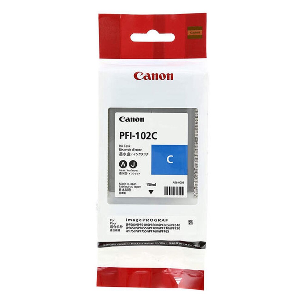 Canon PFI-102C OEM Cyan