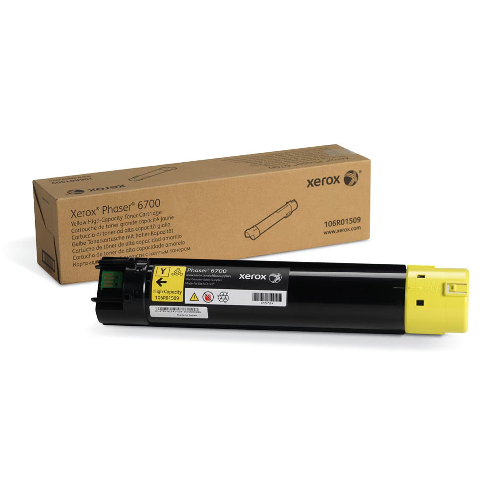 Xerox 106R01509 Yellow High Yield Toner Cartridge