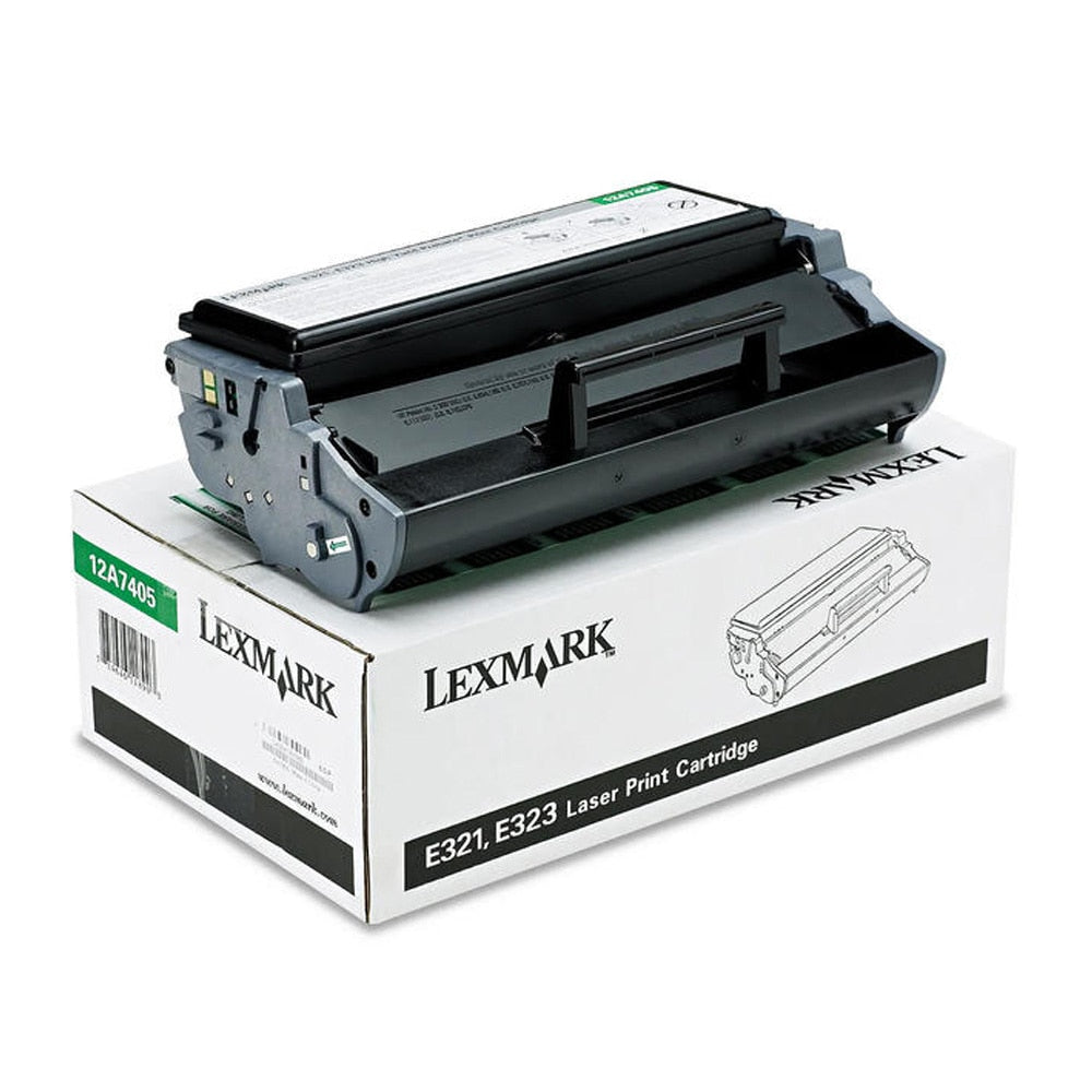 Lexmark 12A7405 Original Black Return Program Toner Cartridge