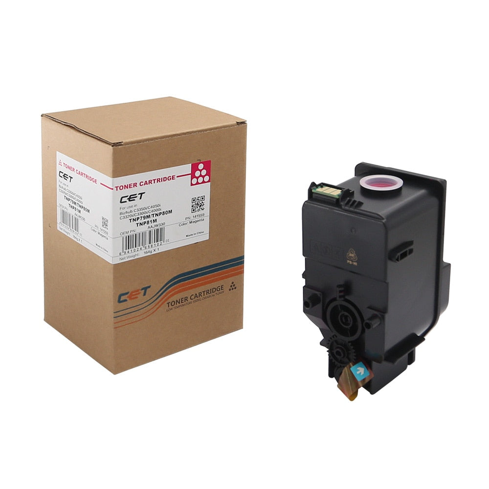 Konica Minolta Bizhub C3300i/3320i/3351i/4001i/4050i  TNP79M/TNP80M/TNP81M Toner Cartridge-Chemical