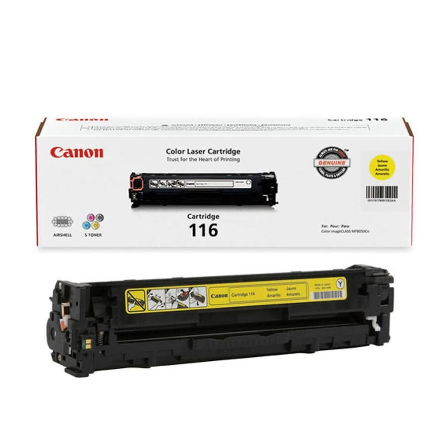 Canon ImageClass MF 8050cn No. 116 OEM Toner Yellow 1.5K