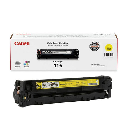 Canon ImageClass MF 8050cn No. 116 OEM Toner Jaune 1.5K
