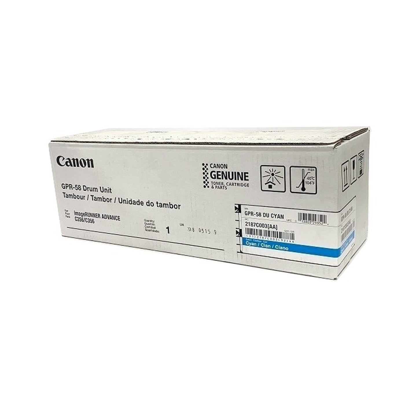 Canon GPR-58 OEM Drum Cyan 45K