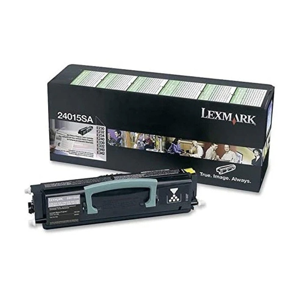 Lexmark 24015SA OEM Black Return Program Laser Toner Cartridge (2.5K Page Yield)